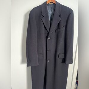 Brooks Brothers Wool/Cashmere Long Coat. Italy